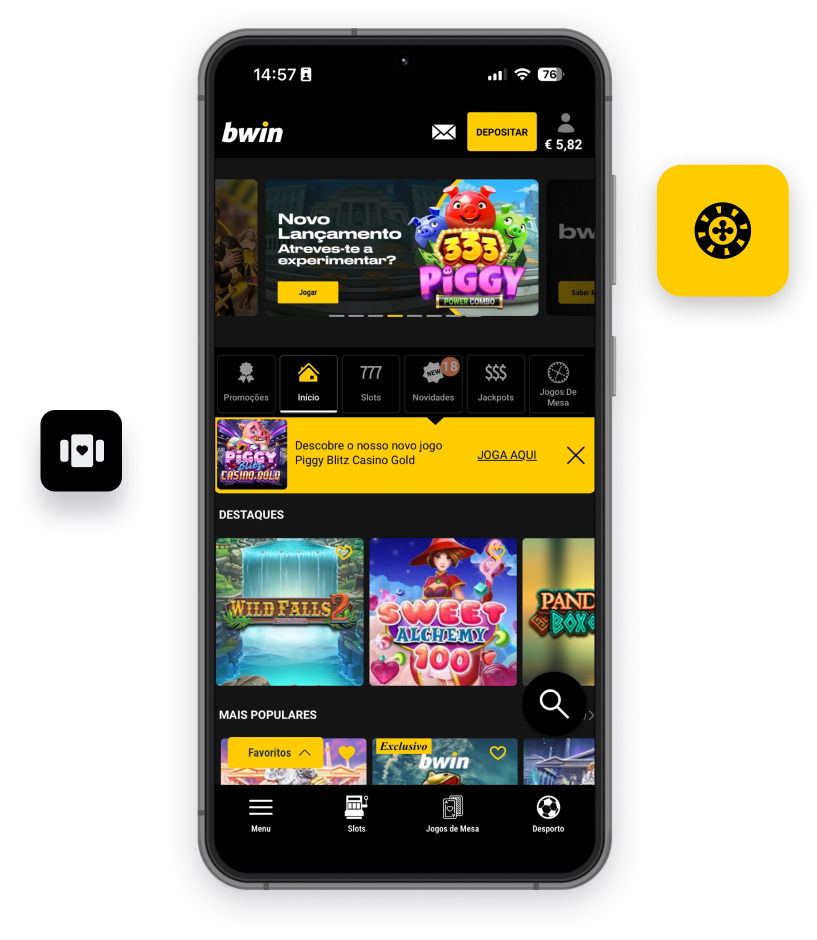 Os melhores jogos de Casino Online